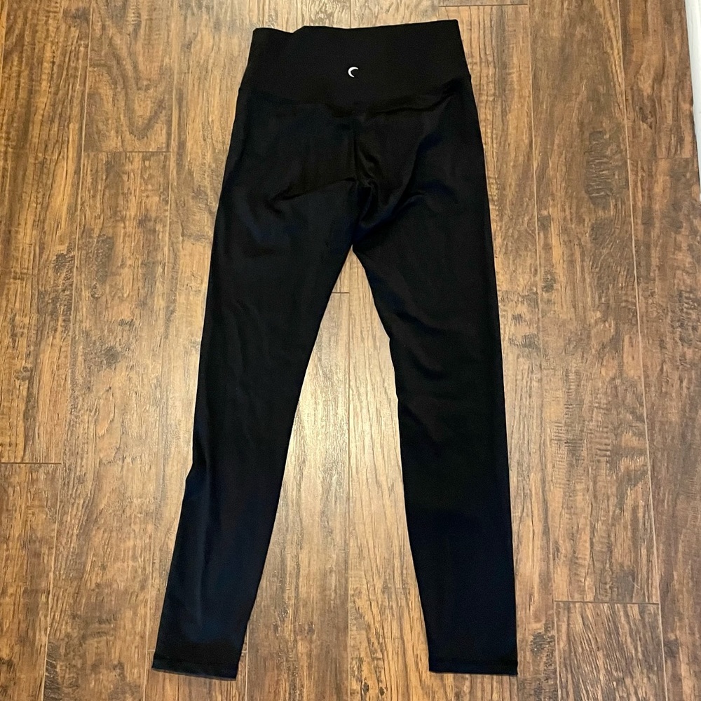 ZYIA Black Brilliant Hi-Rise Legging 28" Size 8-10